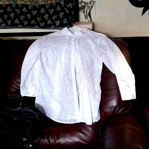 Croft&Barrow Dressy White Blouse